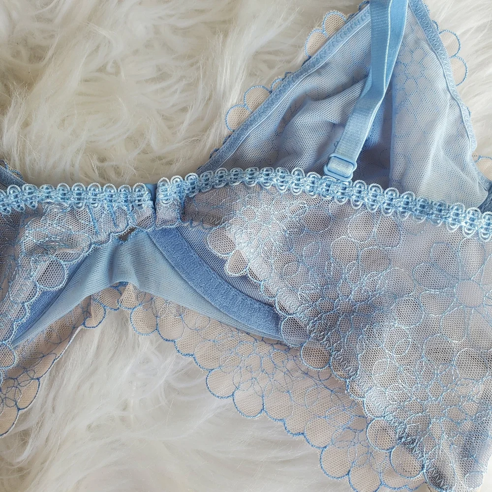 NWT Free People 'Lucia' Underwire Lace Bra 34C